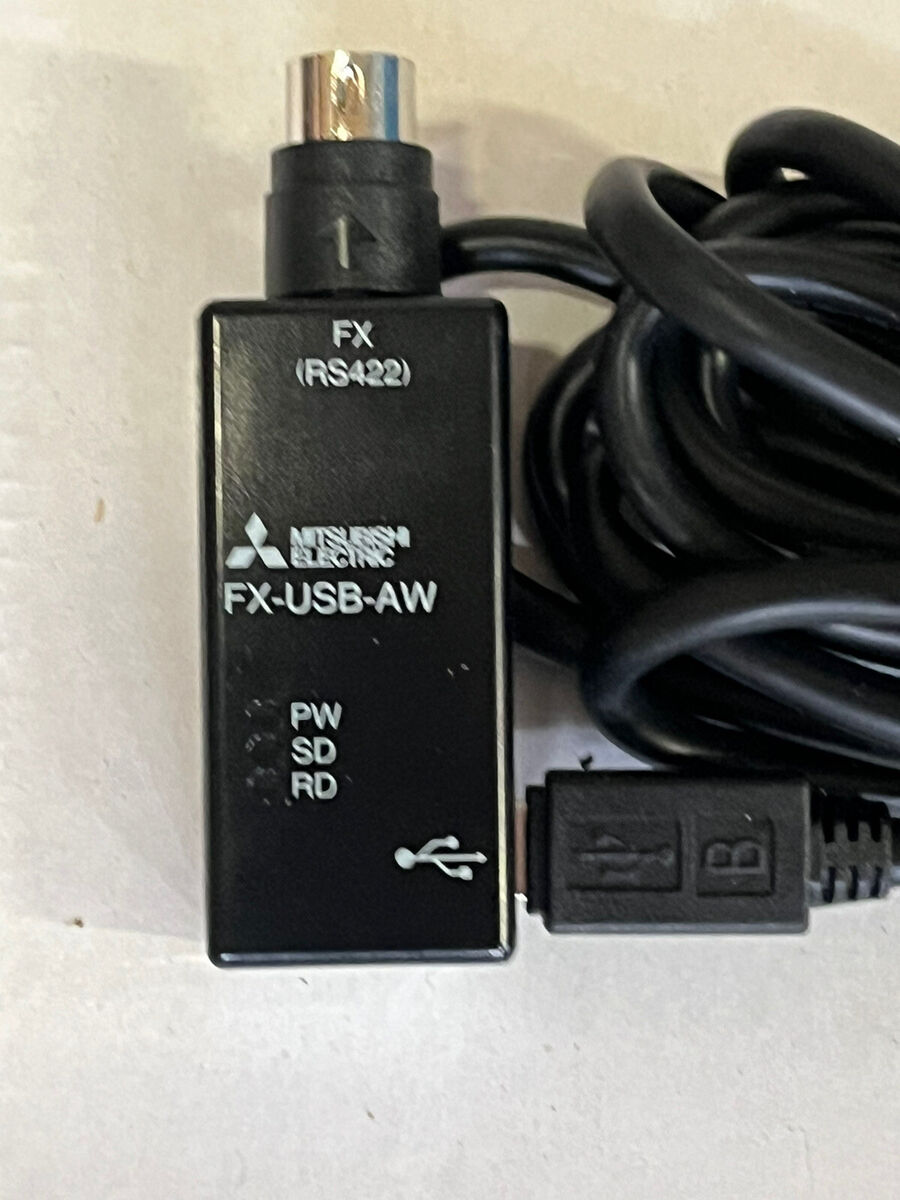 MITSUBISHI FX-USB-AW / FXUSBAW USB RS422 interface Converter MITSUBISHI FX-USB-AW / FXUSBAW USB RS422 interface Converter