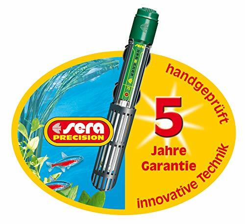 RISCALDATORE PER ACQUARI 100W - ACQUARIO DA 70-100 LITRI - SERA (e0E)