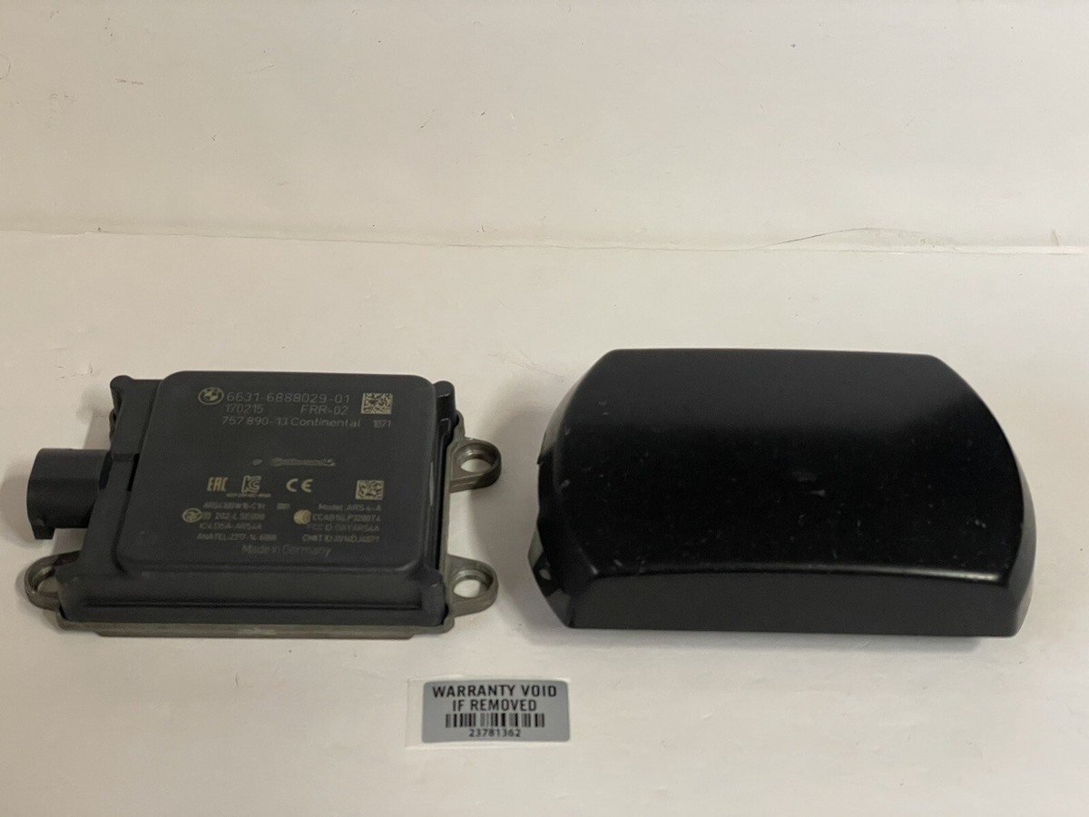 17-18 BMW FRONT DISTANCE CRUISE CONTROL RADAR SENSOR 6631 17-18 BMW FRONT DISTANCE CRUISE CONTROL RADAR SENSOR 6631