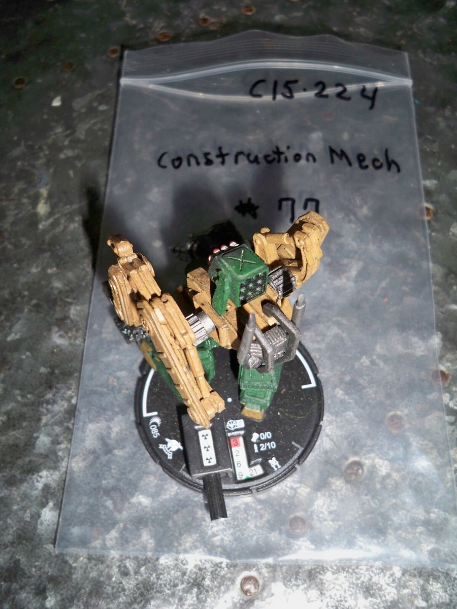 ConstructionMech MOD #085 Mechwarrior Dark Age 77 Points 