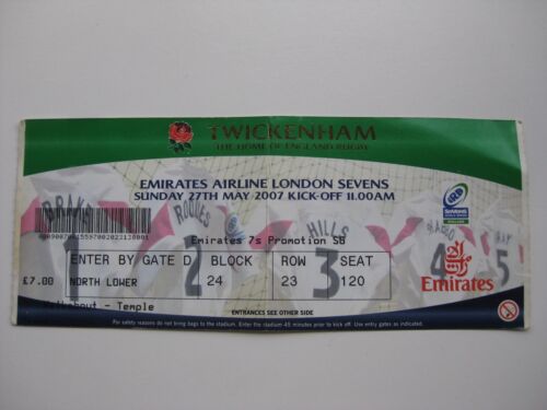 LONDON SEVENS 27/05/2007 TICKET - Picture 1 of 1