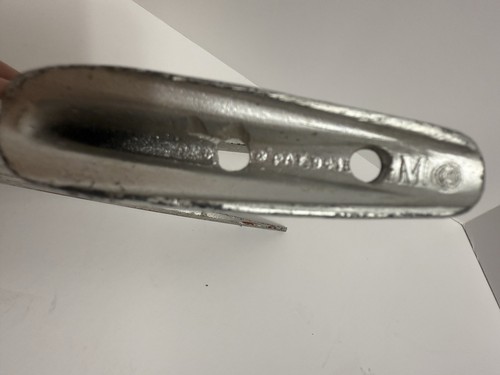 Vintage Chevrolet Standard Eagle Hood Ornament - Red Stripe Wings - Picture 8 of 9