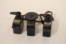 Three Futaba S3003 RC Remote Control Airplane Servos with EMS BB Conversion