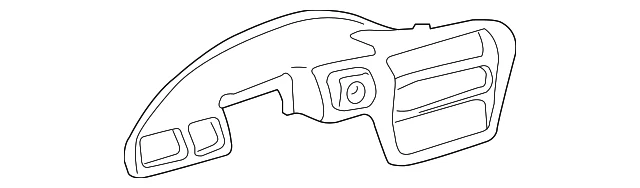 Borde de racimo GM genuino 22609562 Foto 3 de 4