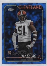 2024 Topps Chrome Sapphire Edition Rookies Michael Hall Jr #268 1l31