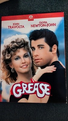 GREASE (1978) DVD-John Travolta, Olivia Newton-John-with Songbook