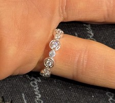 Thomas Sabo Ring Kreise mit Weißen Steinen Silber Größe 50 NEU Ohne OVP TOP 🌟