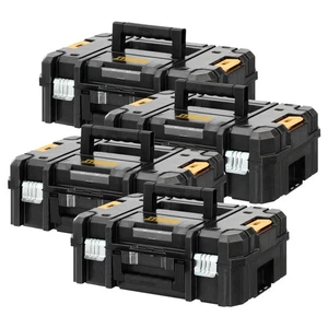 DeWalt DWST1-70703 TSTAK II Boîte de rangement pour le dessus plat de la valise x4