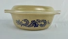 Vintage Pyrex Homestead 1.5 Quart Oval Casserole with Lid Cinderella Style #043