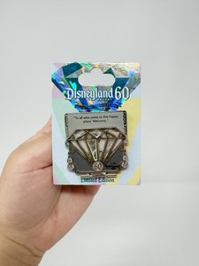Disneyland 60th Anniversary Diamond Pin | eBay