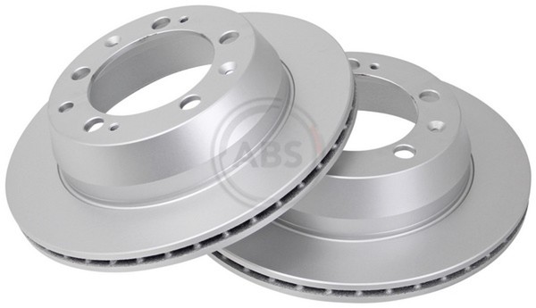 2X Bremsscheibe A.B.S. 15821 FüR Porsche 944 924 928 Carrera Turbo-image