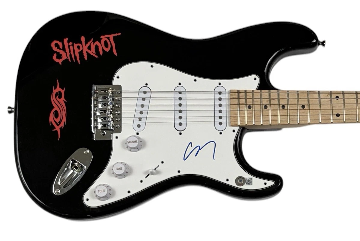 Corey Taylor In Original Autographed Rock & Pop Guitars & Guitar