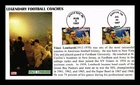 US COVER VINCE LOMBARDI LEGENDARY FOOTBALL COACHES FDC COMBO BGC CACHET