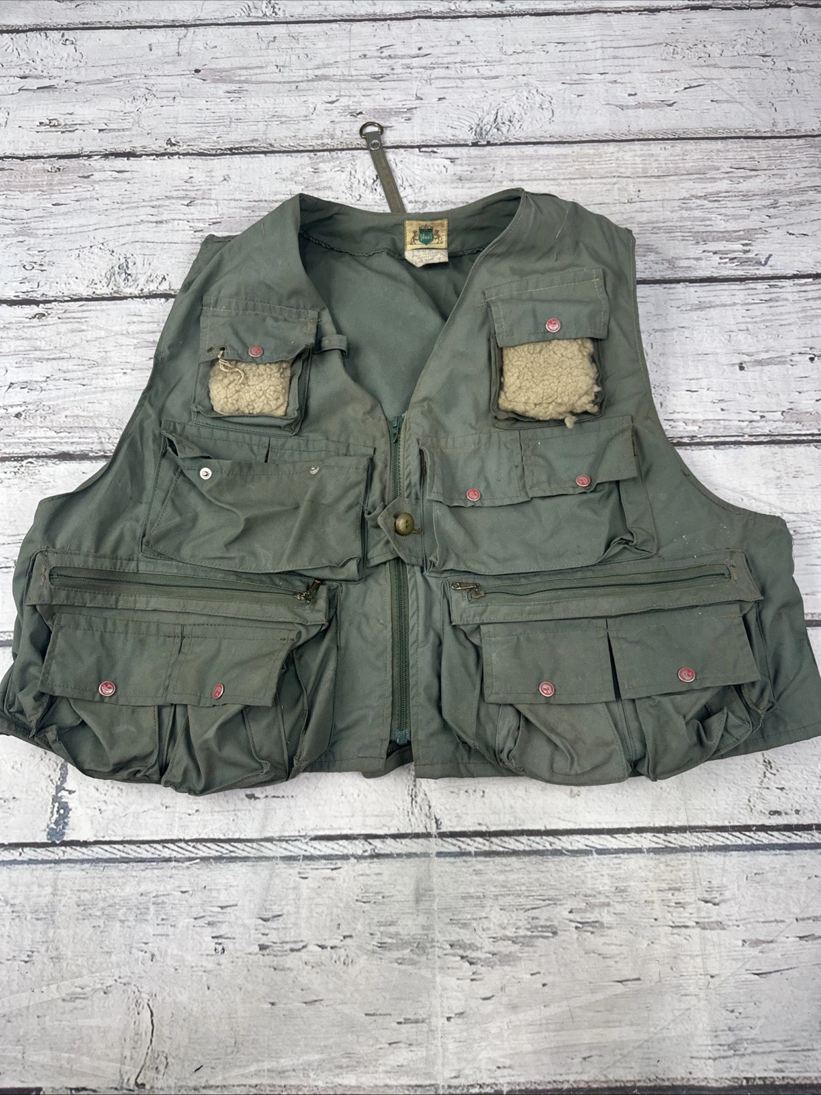 1905 Ideal Fishing Vest Large Green Vintage
Opens in a new window or tab