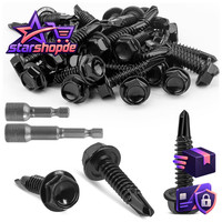 Trapezblechschrauben M5,5X25Mm Edelstahl 410 Selbstschneidend 30 StüCk Dachblech