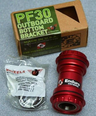 Wheels Manufacturing PF30 Outboard Ceramic Bearings For 24mm Cranks