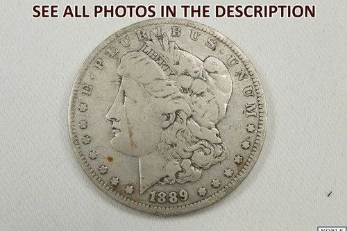 NobleSpirit 1889 O Morgan Silver Dollar VG Very Good