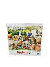 Buffalo Games Dog Days Puppy Playground 750 Piece Jigsaw Puzzle Puppies