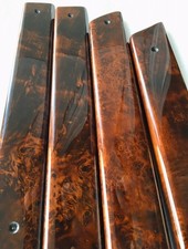 Austin Rover Classic Mini Cooper Walnut Door Cappings Brand New