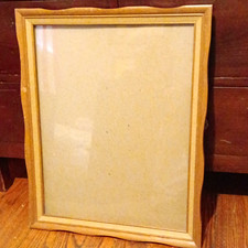 Brown Wood Photo Frame 9 x 12, Holds 1 Photo,...