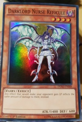Yu-Gi-Oh! 1 × Darklord Nurse Reficule Super Rare 