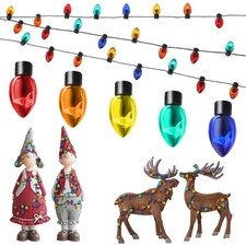45 ft Christmas Fake Light String Mini Dollhouse Lights Miniature String Ligh...