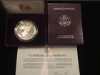 New Listing1991-S Proof American Silver Eagle OGP/COA - 1oz .999 Pure Silver San Francisco
