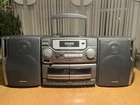 Vintage 1990’s Aiwa CA-DW420U CD Carry Component System Double Cassette Tested