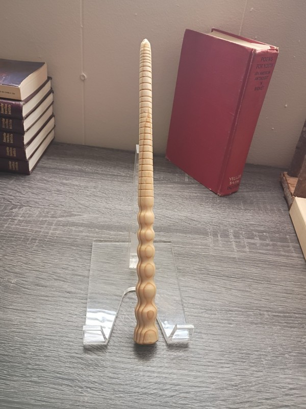 Awesome Magic Wand Hand Made Natural Real Wood Grain Wizard Gear Level Up 💪😀