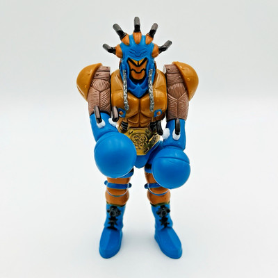 Power Rangers Zeo Punch A Bunch Figure Evil Space Alien Villain Bandai Works Vtg