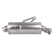 Motorcycle Slip On Link Tube Exhaust Tail Pipe For CF-Moto 450MT Ibex 450 24-25