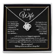 To My Wife Necklace, Gift For Wife, Anniversary Gift For Wife, Necklace For Wife