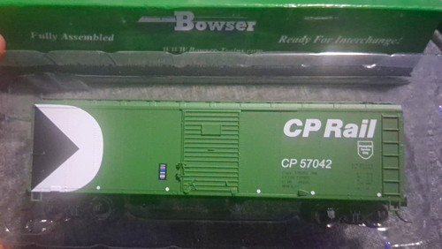 Bowser HO 1:87 CP Rail Newsprint 40' Box Car CP 57042 RTR 42426 | Condition: New