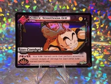 Krillin's Smoothness Drill Dragon Ball Z DBZ CCG Bojack Unbound Subset Promo
