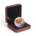 2009 $20 Autumn Showers Crystal - Pure Silver Coin 1 oz. Box & COA