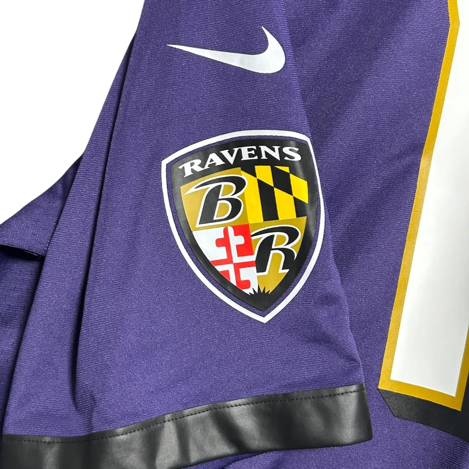 Camiseta deportiva de los Baltimore Ravens para hombre 2XL NFL fútbol Smith 18 Nike ropa sobre el campo Foto 4 de 4