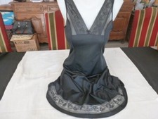 jolie combinaison & fond de robe vintage jolie dentelle T 42 ref OF420