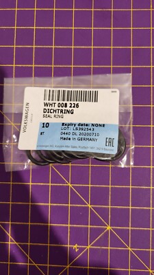 10Stk (1Stk/2,1eur) Volkswagen WHT008226 O-ring size 15X2,5