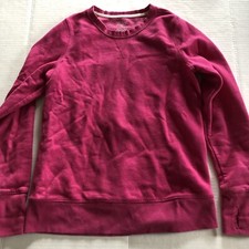 Tek Gear Ultra soft Fleece Pink Pullover Sweatshirt Sz M A1004