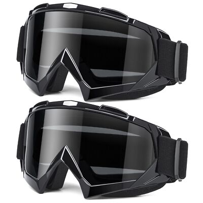 Gafas Lentes Anteojos de Sol Para Motocicleta Moto ~ Motorcycle Goggles Glasses