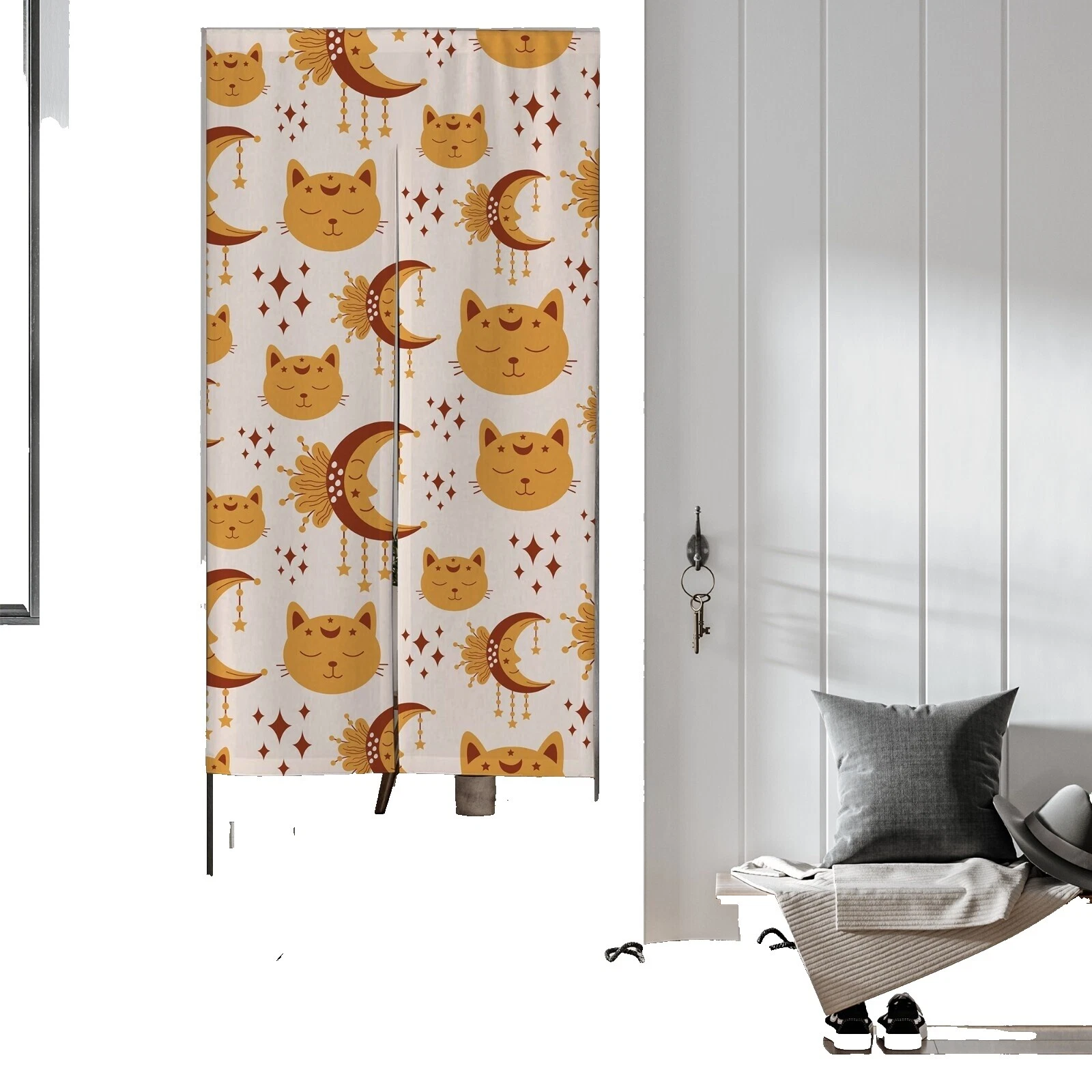 Ventana de Seda Cortinas para Puertas