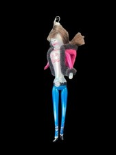 Saks Fifth Avenue Soffieria De Carlini, Lady in Dress Suit Ornament 6,5 inch