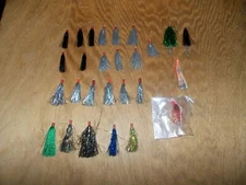 (27) Salmon & Trout Trolling Flies Mixed Colors  12/25