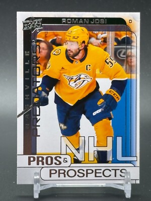 #ad 2024 25 Upper Deck Extended Pros amp; Prospects PP 15 ROMAN JOSI Nashville Predator $0.99
