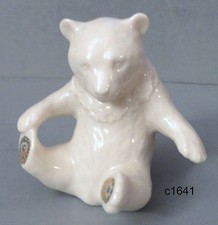 Lenox China Jewels SITTING BEAR figurine mint condition Made in USA