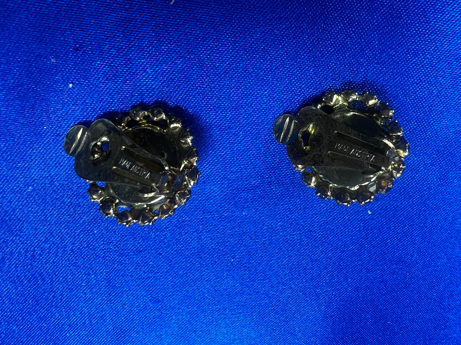 Vintage Ruby Red Signed Austrian Crystal Glass Go… - image 4