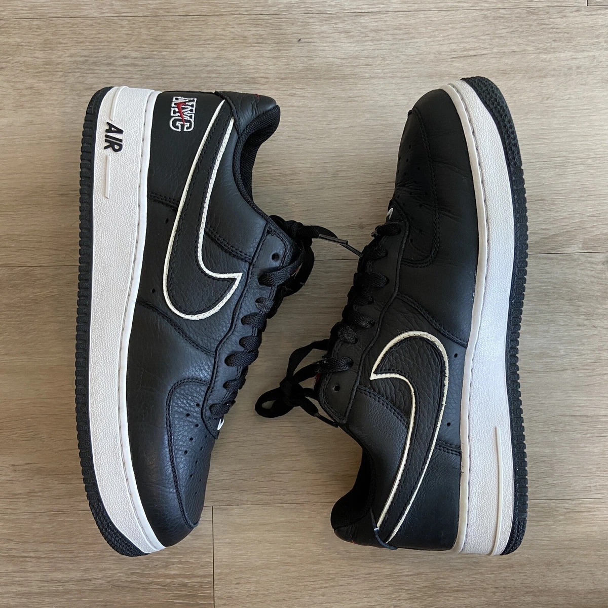 2016 Nike Air Force 1 Low NYC Black Kith Procell 10.5 - 845053-002