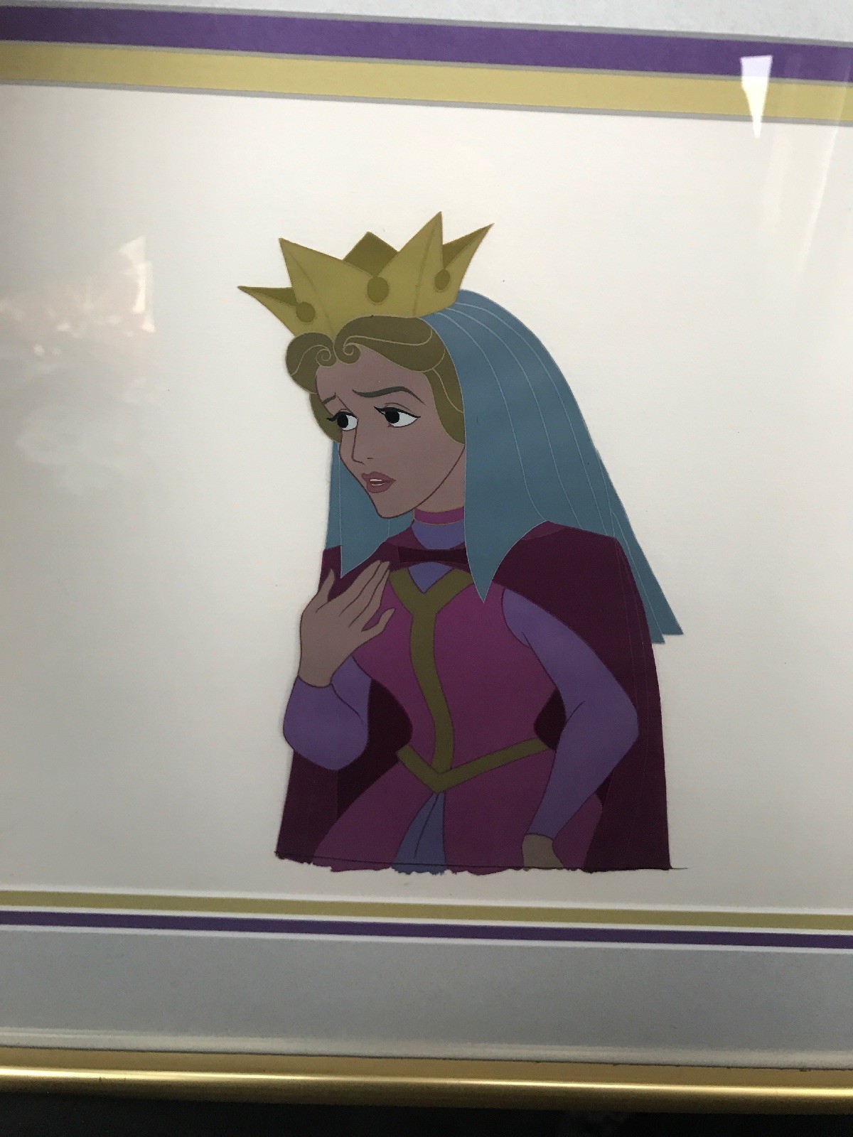 Walt Disney Sleeping Beauty Queen Leah Original Animation Production