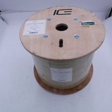 100' Spool Cat 6 Direct Burial Cable 550MHz 24AWG 4 PR Solid Aluminum Shield