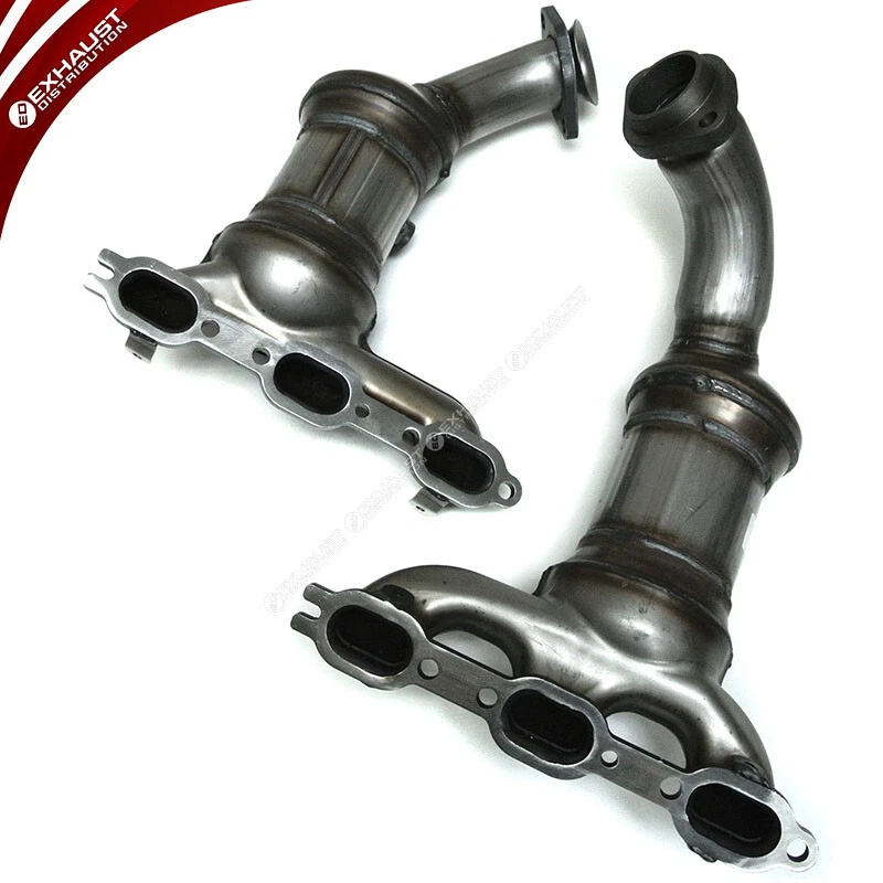 PAR DE 2 PEÇAS VOLKSWAGEN ROUTAN 4.0L 2009-2010 Coletor Conversor Catalítico - Imagem 3 de 4